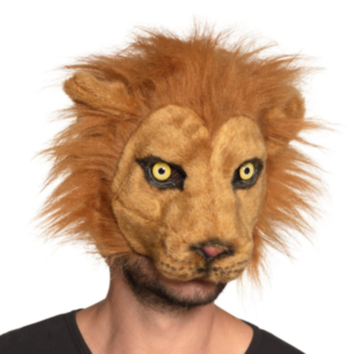 Leijona Puolinaamari Ruskea