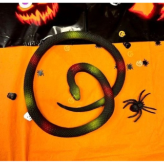 Halloween Käärmekoriste Muovia