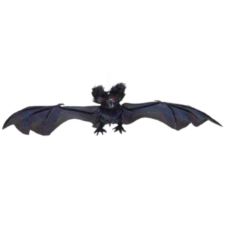 Ripustettava Halloween Lepakkokoriste Punaisilla Silmillä