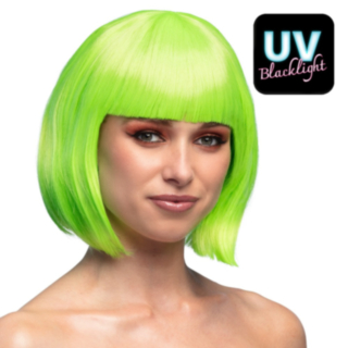 Neon Cabaret Peruukki Vihreä