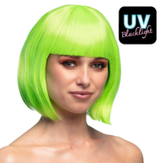 Neon Cabaret Peruukki Vihreä