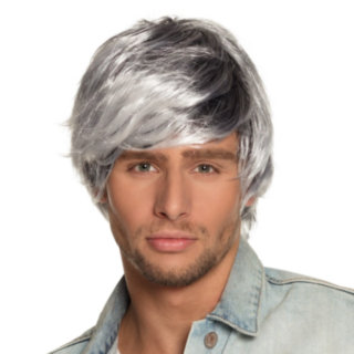 Tyler Peruukki Harmaa