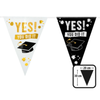 Valmistujaisviirinauha Yes! You Did It