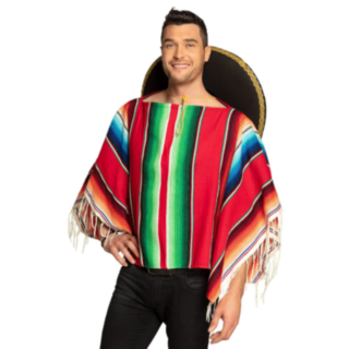 Meksikolainen Poncho Punainen