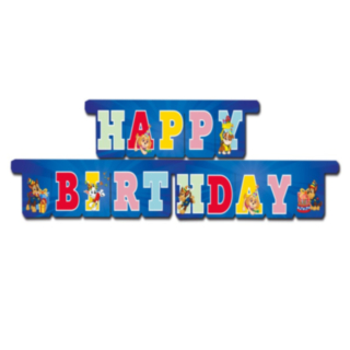 Ryhmä Hau® Happy Birthday Kirjainviiri