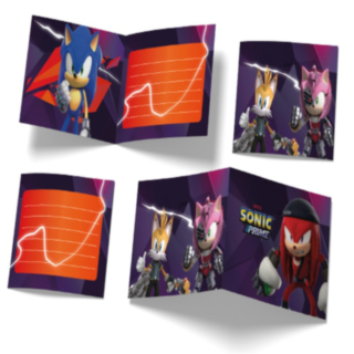 Sonic Prime® Kutsukortit