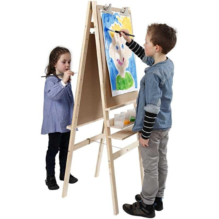 Seisova Maalausteline Puu Beige