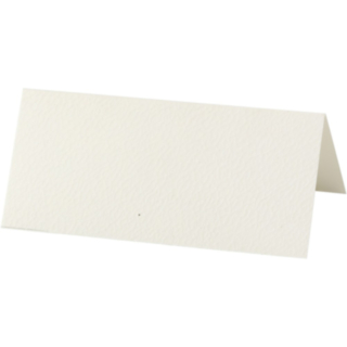 Pöytäkortit Luonnonvalkoinen 9 x 4 cm 20-pakkaus