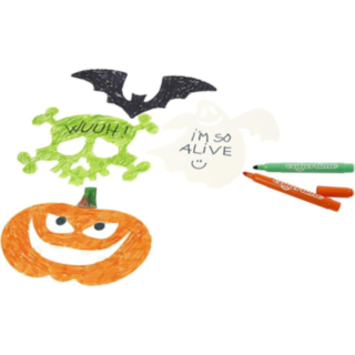Halloween Pahvihahmot