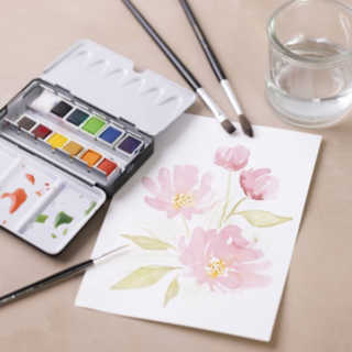 DIY Akvarellin Aloitussetti