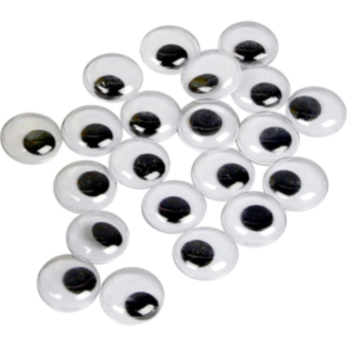 DIY Liikkuvat Silmät Ø 14 mm, 1000 kpl