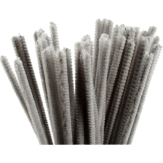 Chenille Piipunrassit Harmaa