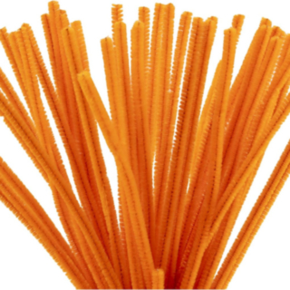 Chenille Piippurassit Oranssi