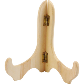 Puinen Lautasteline Beige