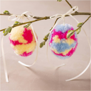 Pompon Pääsiäismuna, DIY