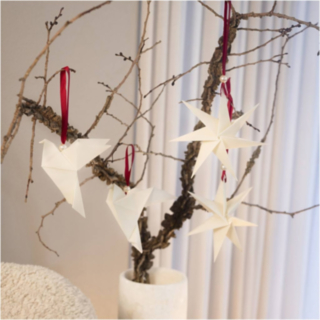 Origami Joulukoristeet, DIY