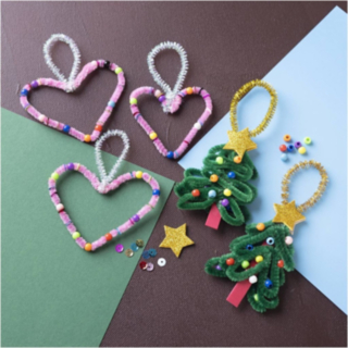 Joulusydämet & Joulukuuset DIY