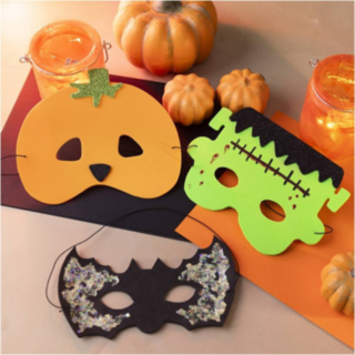 Halloween Naamiot, DIY