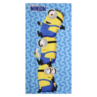 Minions® Banaanikuviollinen Rantapyyhe