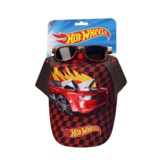 Hot Wheels® Kilpa-auto Lippis & Aurinkolasit