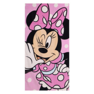 Minnie Mouse® Pilkullinen Pyyhe Vaaleanpunainen
