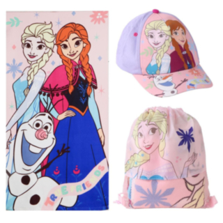 Frozen® Anna & Elsa Rantapyyhesetti