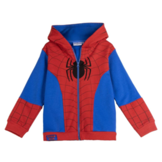 Spiderman® Logohuppari Vetoketjulla