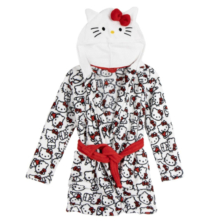 Hello Kitty® Koralli Fleece Aamutakki Valkoinen