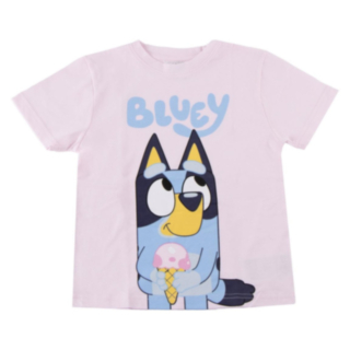 Bluey® T-paita Vaaleanpunainen