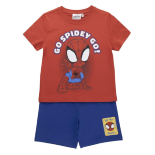 Spidey® Go Spidey Go T-paita- ja Shortsisetti
