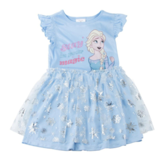 Frozen® Lumihiutale Elsa Mekko