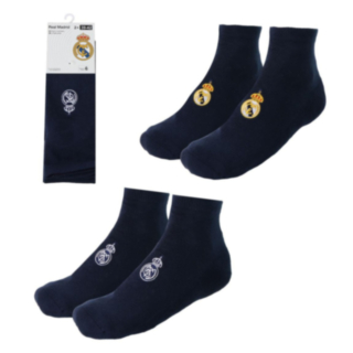 Real Madrid® Logo Sukat Mustat