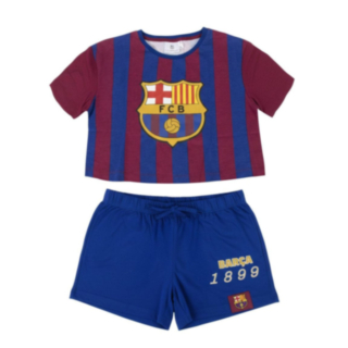 FC Barcelona® Logo Lyhyt Pyjamasetti