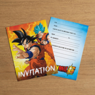 Dragon Ball Super® Kutsukortit Kirjekuorilla