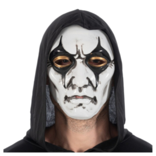 Halloween Naamari Valkoinen/Musta