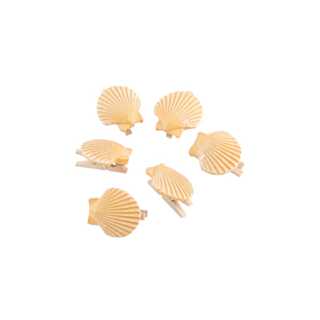 Musling Klemmer Beige
