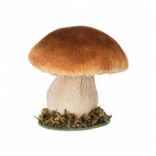 Jalustallinen Veluurisieni Sammalella 10,5 cm