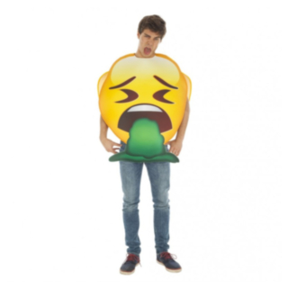 Emoji® Oksentava Hymiö Asu