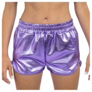 Metallinhohtoiset Shortsit Liila