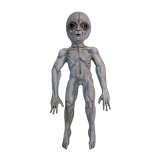Area 51 Alien Harmaa