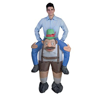 Oppusteligt Carry Me Tyroler Kostume