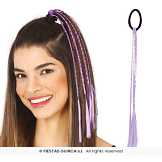 Flettede Hår Extensions Lilla