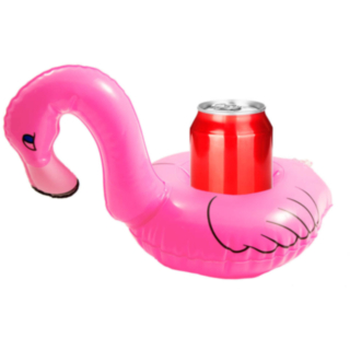 Oppustelig Flamingo Kopholder