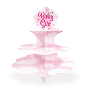 Baby Girl Kagestand Lyserød