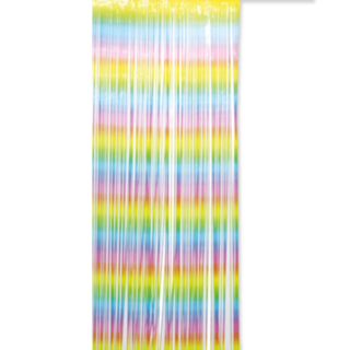 Pastel Regnbue Forhæng