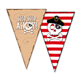 Hip Hip Ahoy Pirat Guirlande