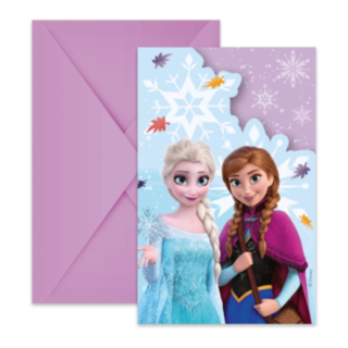Frozen® Elsa Og Anna Invitationer
