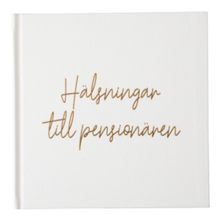 Vieraskirja Terveiset Eläkeläiselle