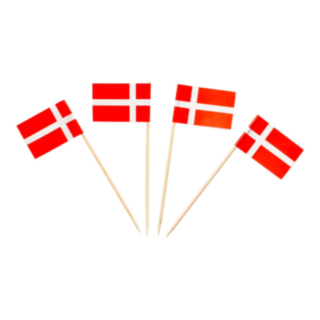 Dannebrog Cocktaillippu Paperi/Puu