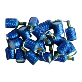 Party Poppers Sininen